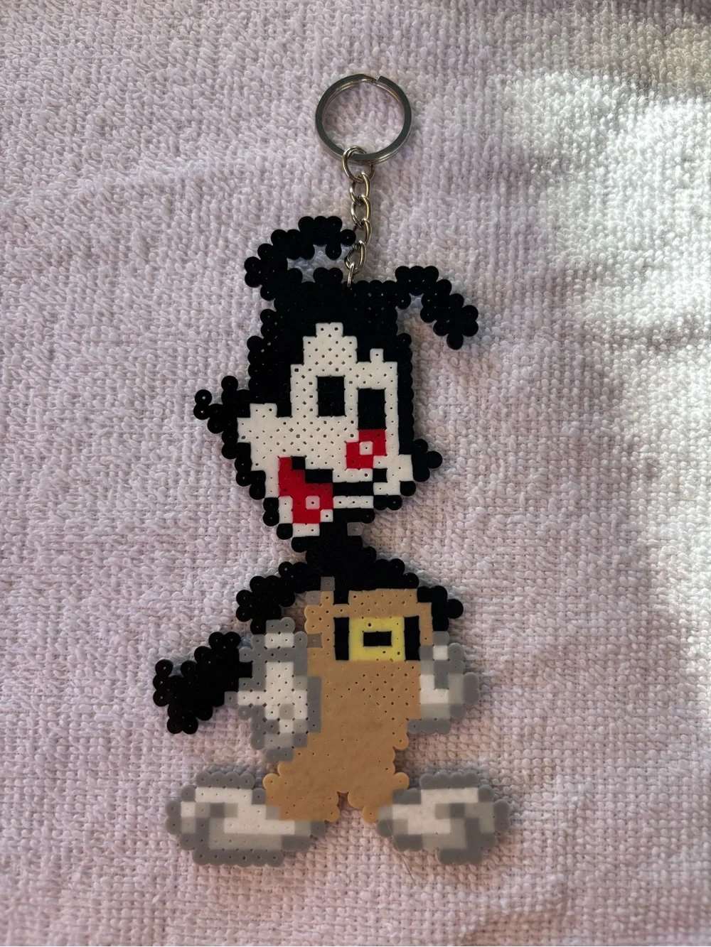 Perler Bead Keychain